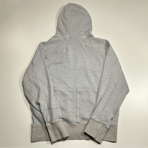 Nike Sportswear Fleece Pullover Hoodie Grey Multi Speckle Ice Cream Men’s Small - Picture 3 of 7